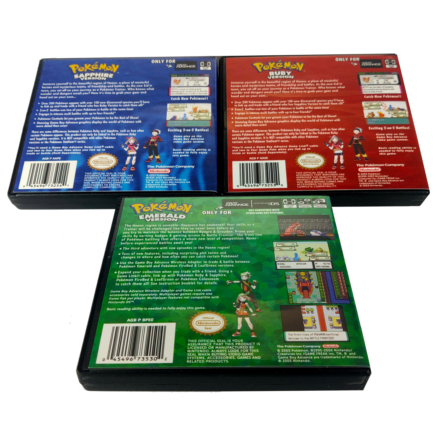 Replacement Game Storage Case for Gameboy Advance Games