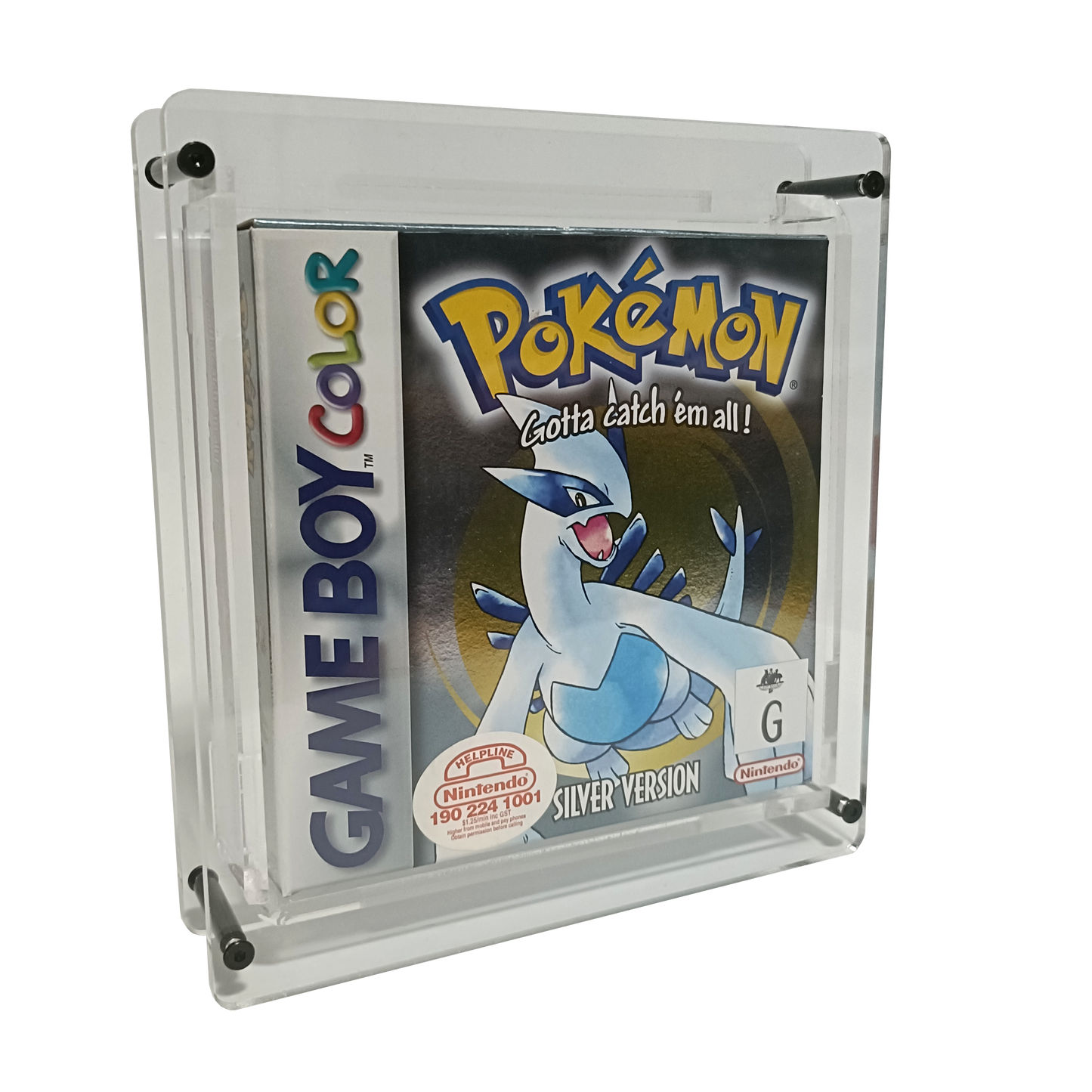 Acrylic Case with Screws for Gameboy / Gameboy Advance Games